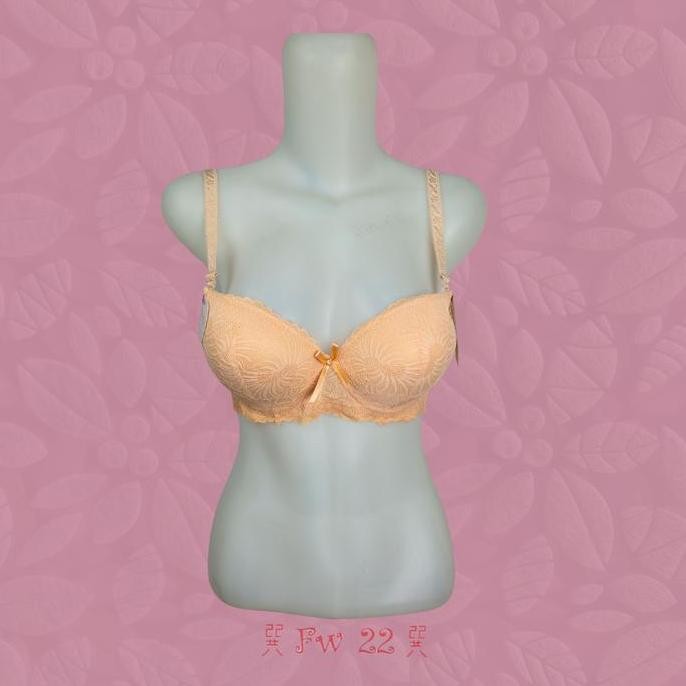 Bra Tally 2359, Cup B, Busa Tebal,  Berkawat & Tali Lepas Pasang, Anti Gerah