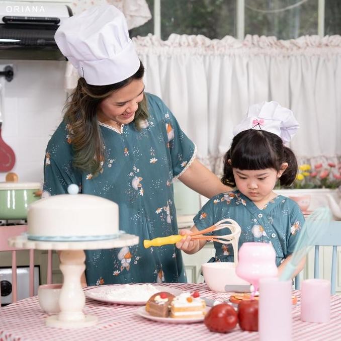Oriana Homewear Mom & Kids Collection | Daster Piyama Koleksi Ibu Dan Anak | Baju Couple Ibu Dan Ana