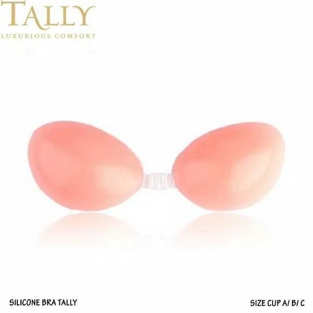 Tally Bra Silicon Pushup Invisible  Bra Silicon Pushup Pembentuk