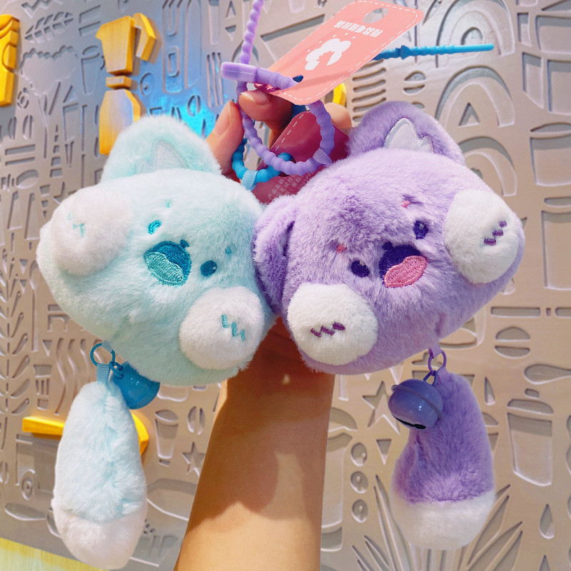 Boneka Mainan Plush Kucing Lucu dan Menggemaskan Gantungan Tas