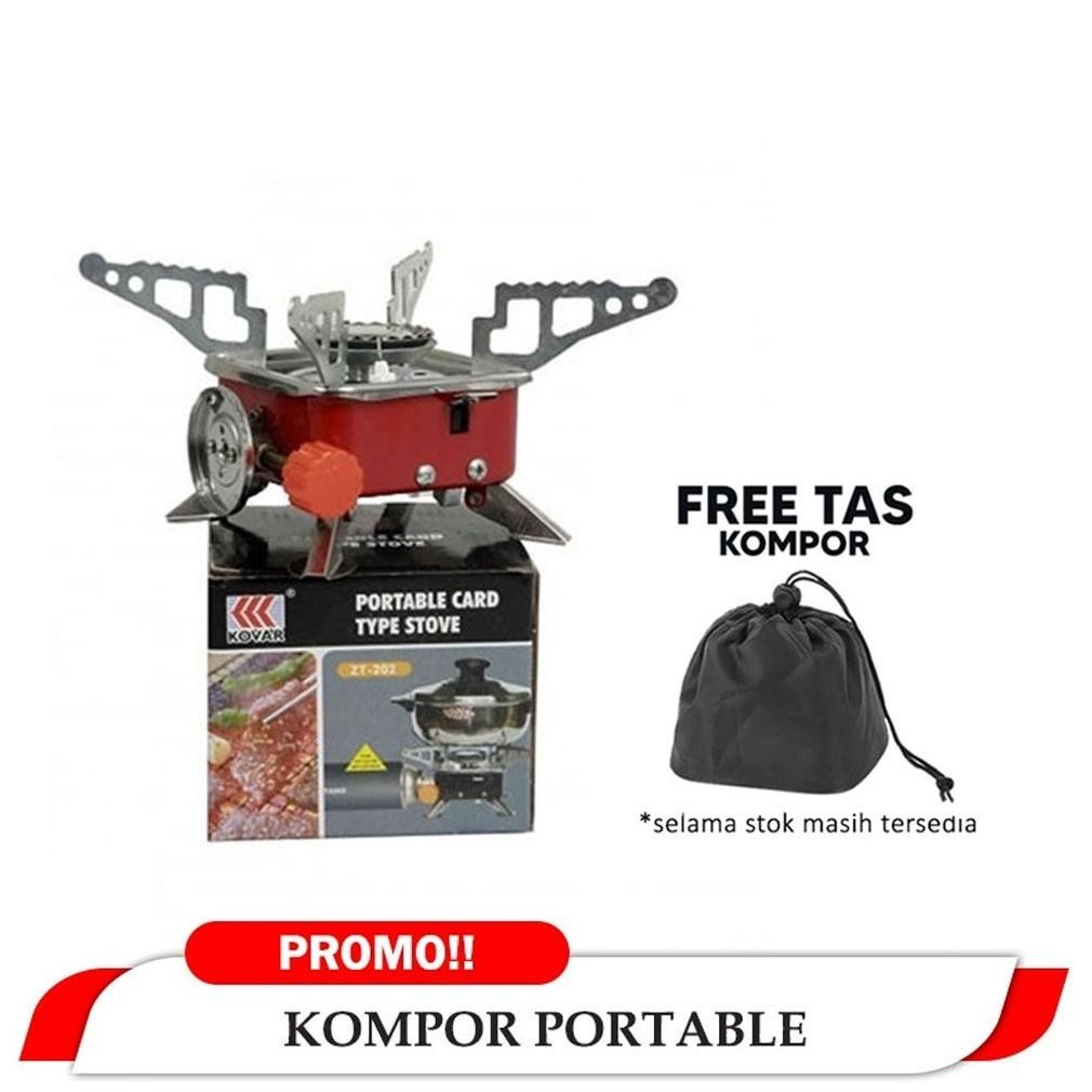 KOMPOR CAMPING GAS KOTAK MINI PORTABLE STOVE GAS KOMPOR PORTABLE / KOMPOR MINI PORTABLE / KOMPOR CAM