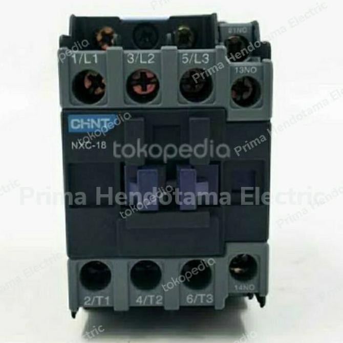 Contactor CHINT NXC-18 220VAC | Kontaktor CHINT NXC18 220V AC