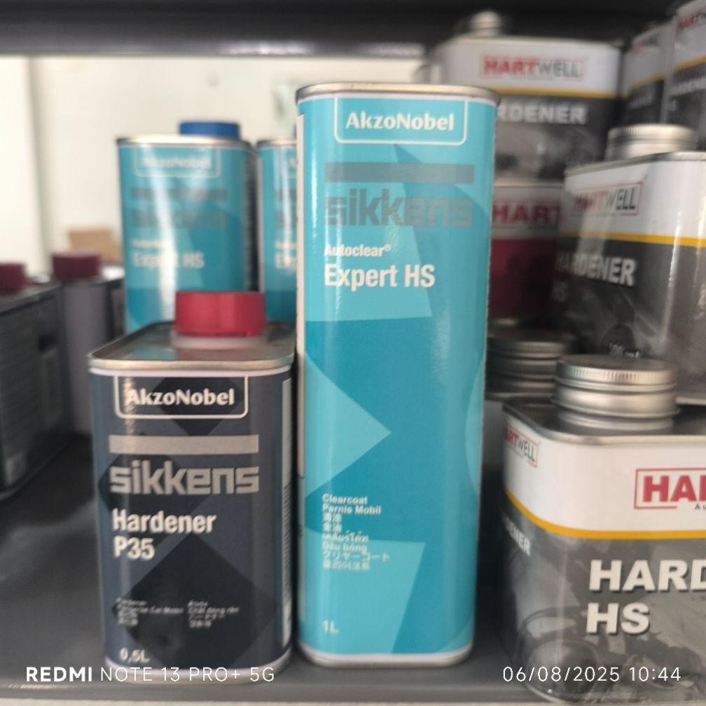 Clear Sikkens Hs Expert Autoclear Sikken Hs 1.L hardener P35 0.5L