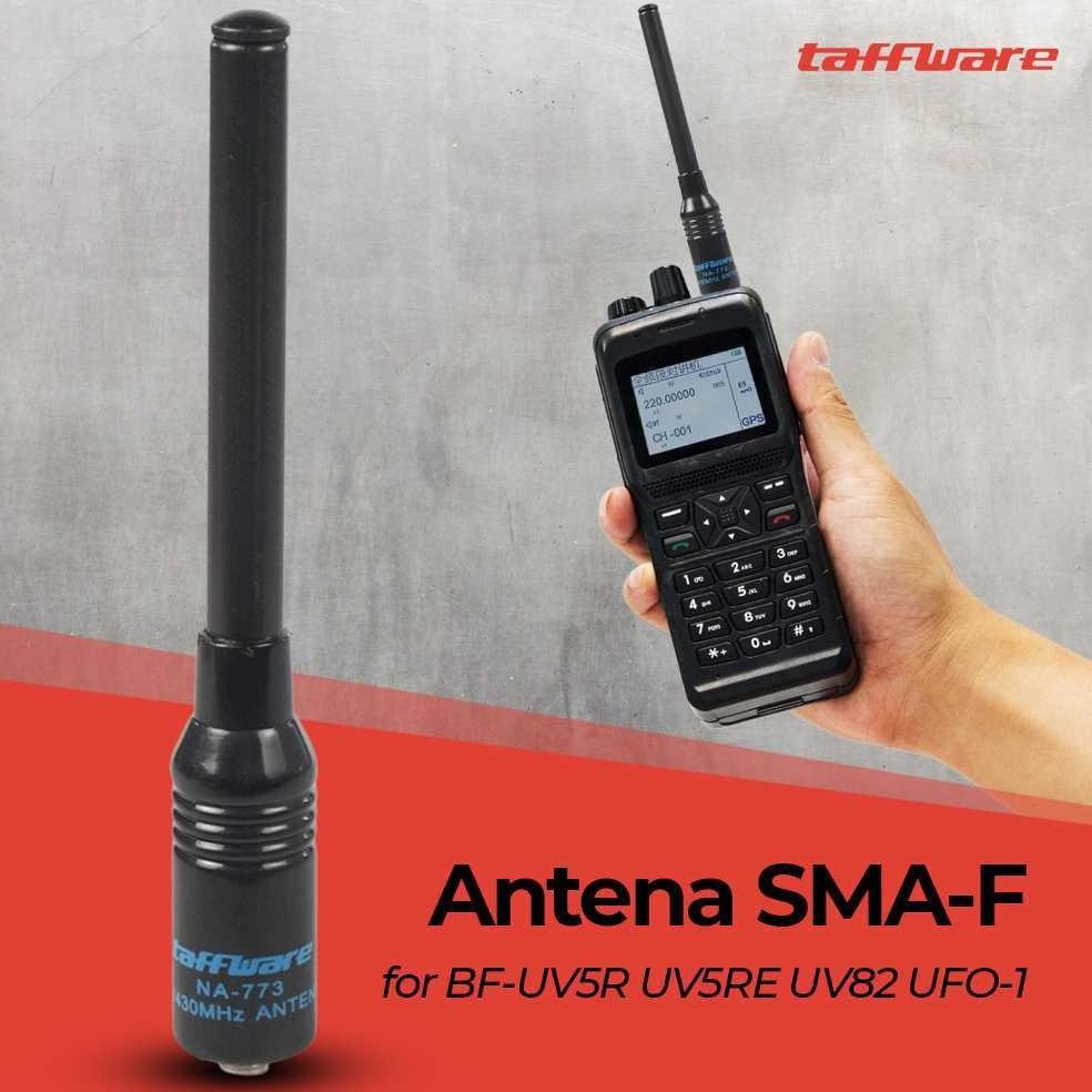 Terbaik Taffware NA 773 Antena HT / handy talkie / walky talkie Baofeng SMA-F Black i1998