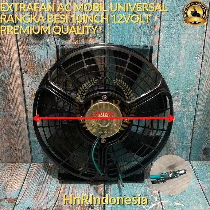 ExtraFan Extra Fan Kipas AC Mobil Rangka Besi Tiup Hisap FAN AC MOBIL