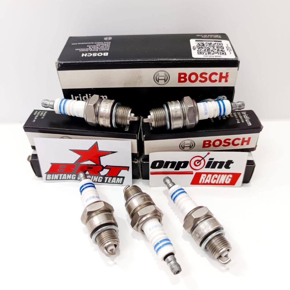 Promo Busi Racing Bosch Brt Iridium 2 Tak Rx King Rxk Rxz F1Zr Fizr Alfa Force 1 Vespa Rgr Rc 100 Rt