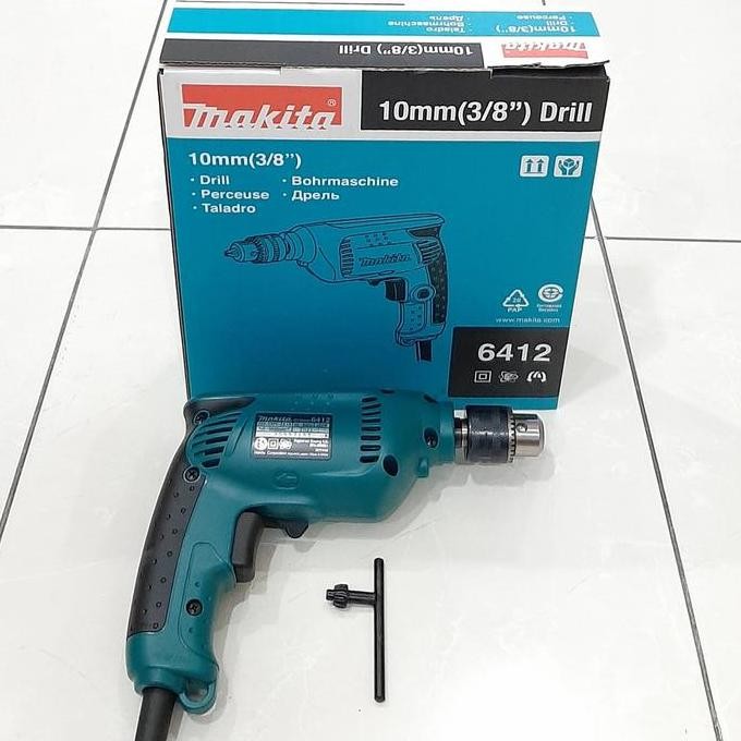 MESIN BOR MAKITA 10MM 6412