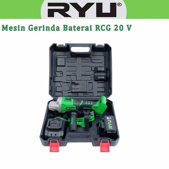 MYMO- Ryu Mesin Gerinda Tangan Baterai Cordless Angle Grinder