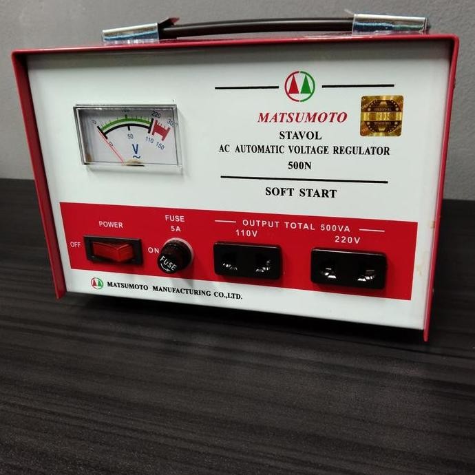 Stavolt Matsumoto 500N - Stabilizer Listrik 500Watt