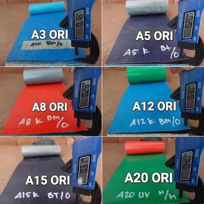 Terpal A20 Korea Import Super Tebal Ukuran 5X10