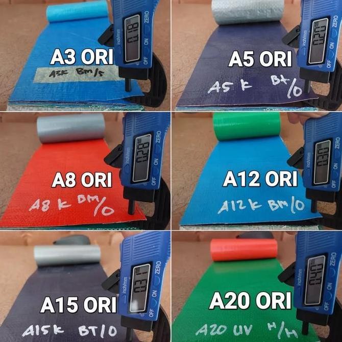 Terpal Ukuran 3X6 Korea Original