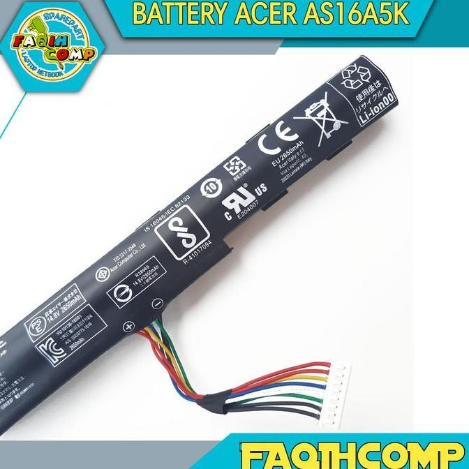 Baterai Batre Laptop Acer E5-476G As16A5K As16A7K As16A8K Original