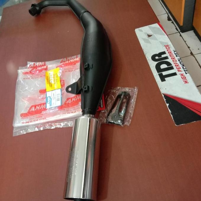 * knalpot ahm satria 2tak original malaysia *