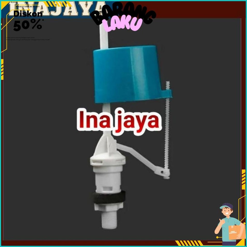 Inajaya Pelampung Closet Otomatis Toilet Kloset Closed Wc Sparepart Part Alat Automatic Klosed Duduk