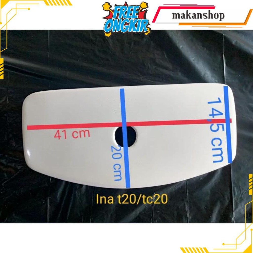Tutup Tangki Kloset (Custom) Merk Ina T20/Tc20 Termurah Banget