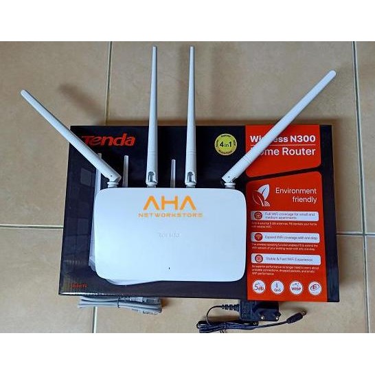 TENDA F6 Wireless N300 Router Tenda F6 Easy Setup Router 4 antena