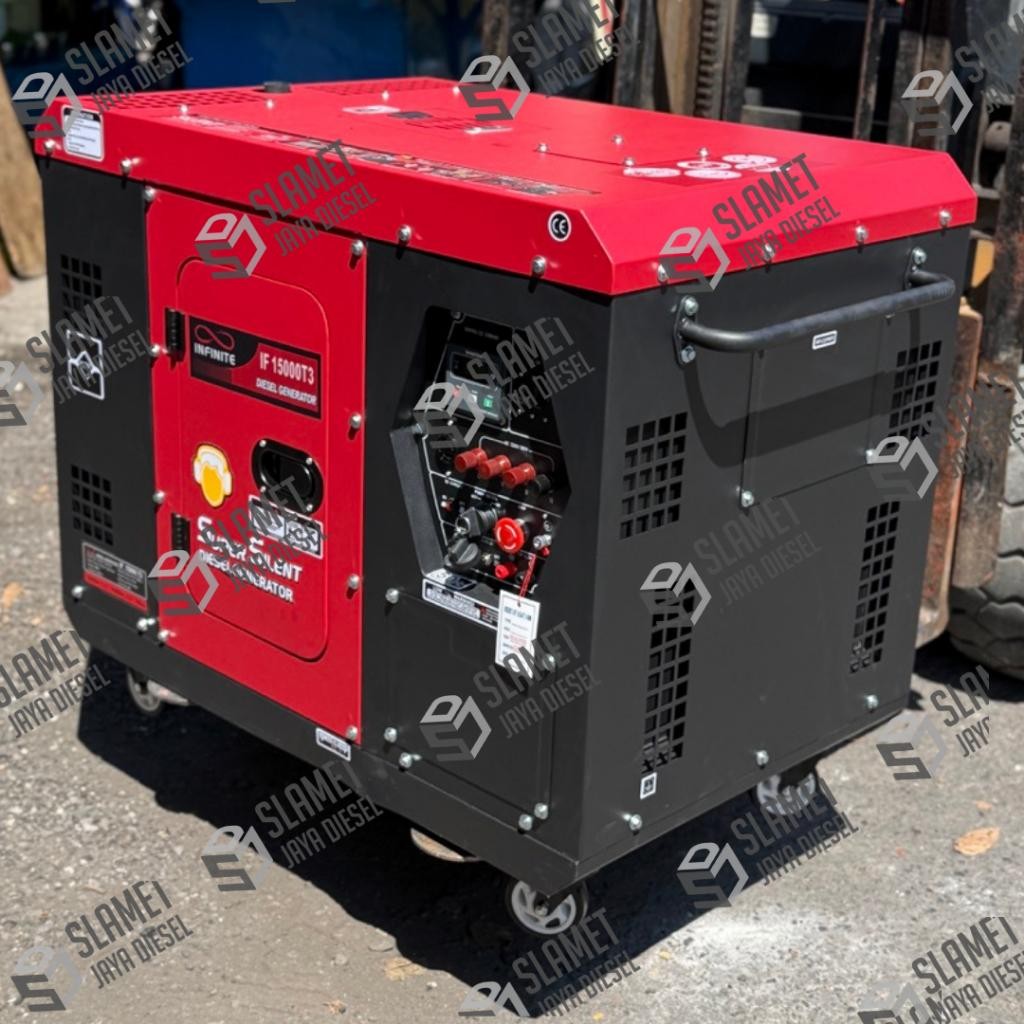 Genset Silent Infinite IF15000T/IF15000T3 - 12000Watt **