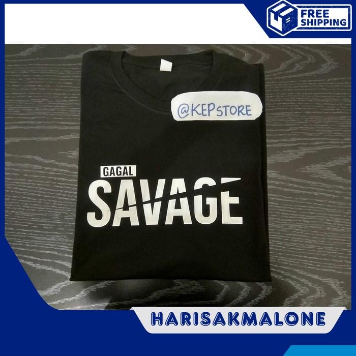 BERKUALITAS KAOS TSHIRT BAJU OBRAL MURAH COMBED 30 DISTRO GAGAL SAVAGE MOBILE LEGENDS POLOS CUSTOM I