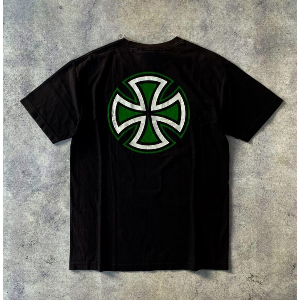 Kaos independent big logo UNISEX full tag import kaos independent