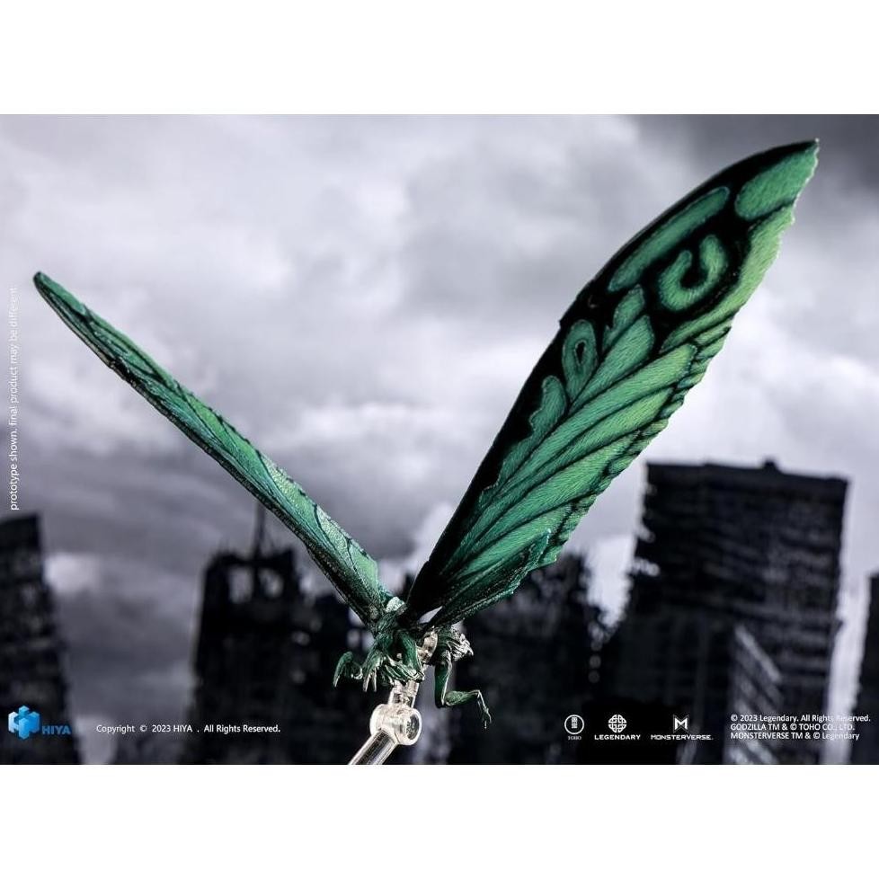 BestSeller HIYA TOYS GODZILLA (2019) MOTHRA EMERALD TITAN VERSION EXQUISITE BASIC SERIES ACTIONFIGUR