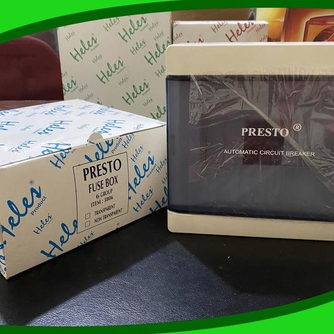 Fuse Box MCB 6 Group OB 3806 Presto