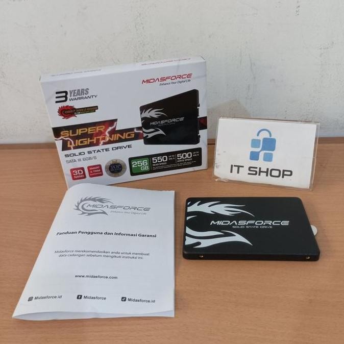 Midasforce SSD Superlightning 256GB