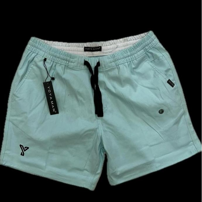 CELANA PENDEK UNISEX ATAS LUTUT//CELANA PENDEK TWILL UNISEX PINGGANG KARET//CELANA PENDEK UNISEX TAL