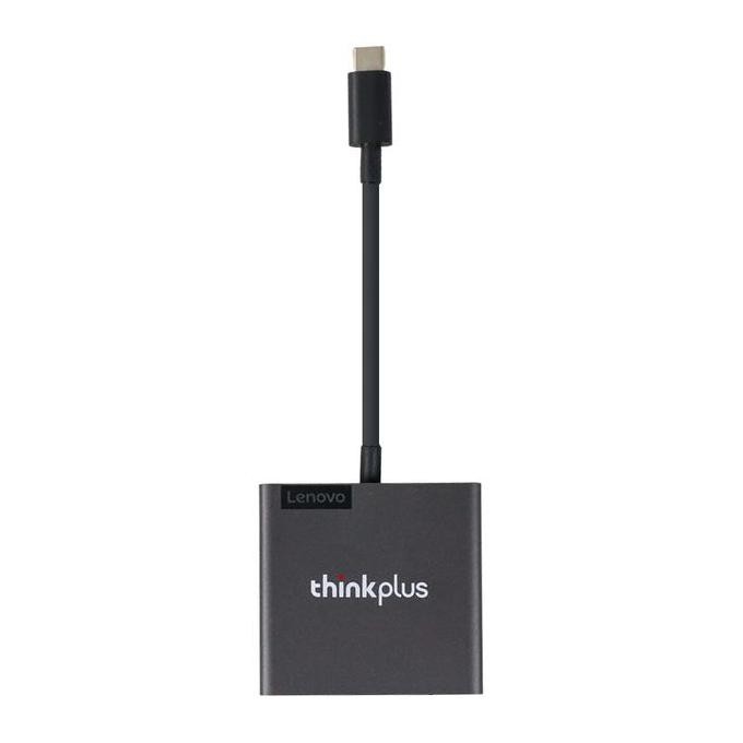 Lenovo Thinkplus Adapter Converter Usb Type C To Hdmi 4K Vga 1080P
