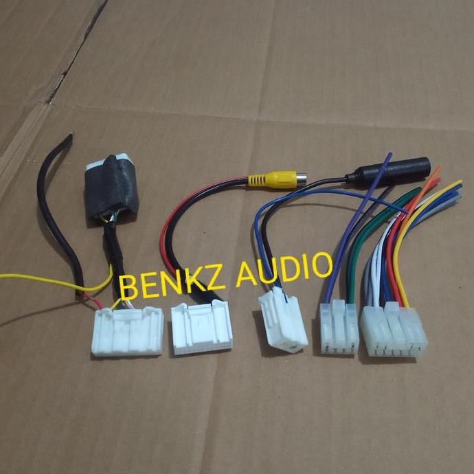 Soket kabel untuk head unit pioneer bawaan Fortuner vrz innova reborn TERBATAS