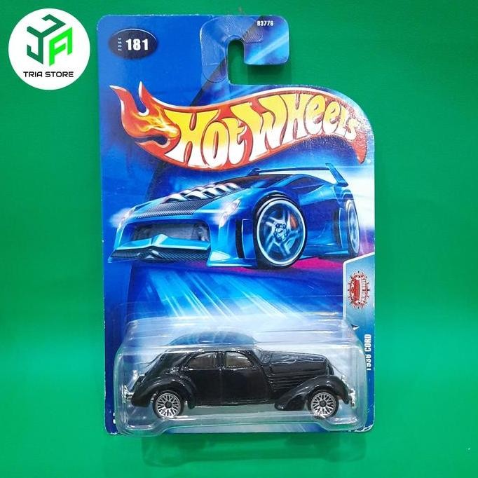 hotwheels 1936 cord black