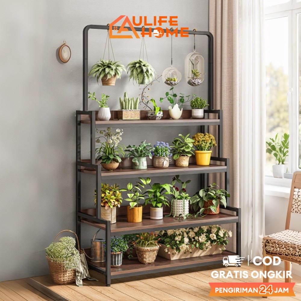 Rak Bunga Besi Susun Rak Bunga Minimalis Rak Display Rak Besi Rak Susun Serbaguna