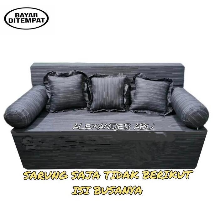Promo Sarung sofabed busa inoac/royal tebal 20 cm no 1 2 3 4 / seprai resleting kasur busa sofa bed 