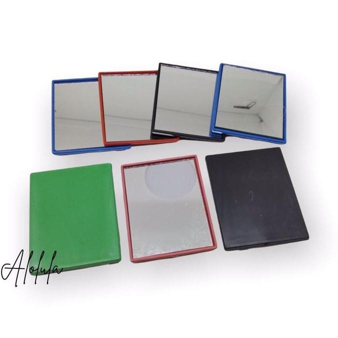 Alolula - Cermin Make Up Mini / Cermin Saku Mini / Kaca Mini / Kaca Kecil Makeup / Cermin Mini Kotak