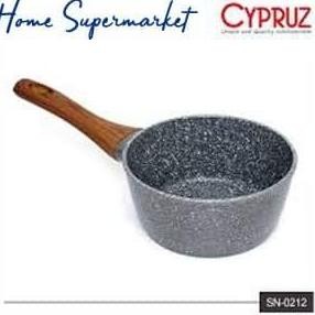 Saucepan 18Cm Marble + Tutup Wok Pan 18Cm Cypruz Sn0212