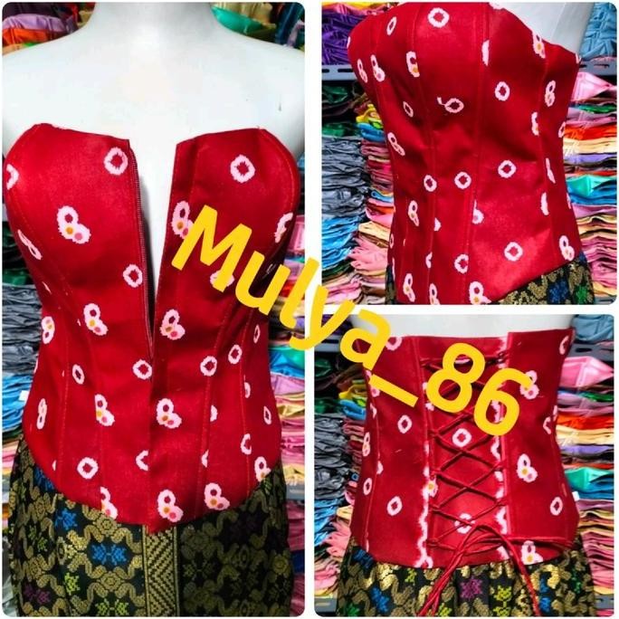 DS Kamisol Jumputan /Kemben Katun Batik Jumputan Wanita KAL