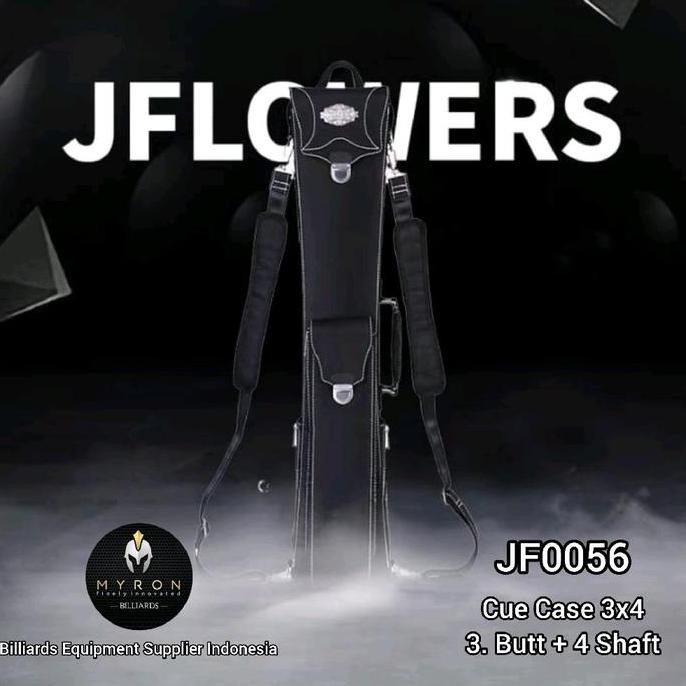 Jflowers Cue Case Jf0056~Tas Billiard Jflowers 3X4~3 Butt + 4 Shaft Forsale