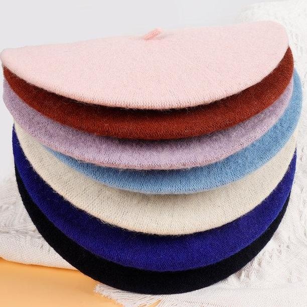 TOPI BARET ANAK PEREMPUAN KOREA FASHION KEKINIAN KUPLUK CEWEK TERBARU8