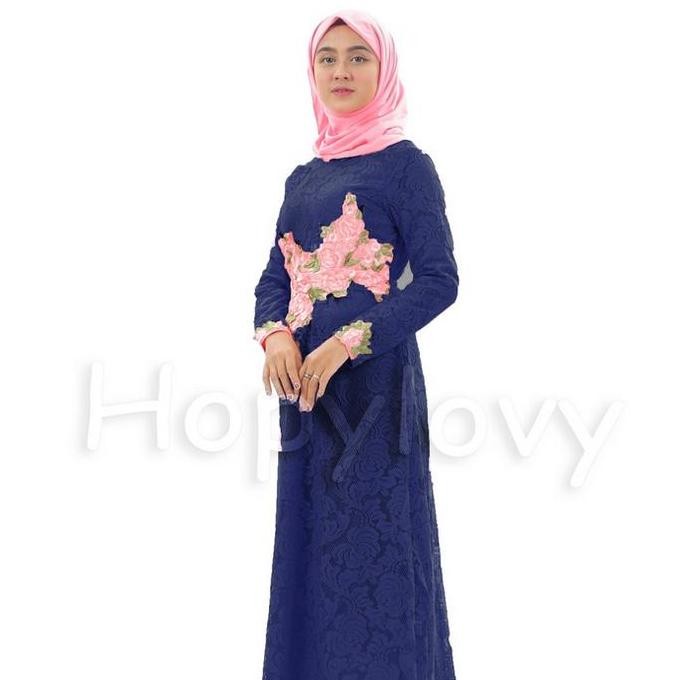 Sistaque - Gamis / Maxi Dress Brukat Rosalina Hijab