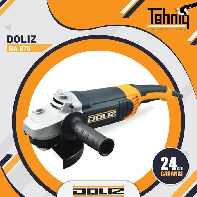 BELLYARD DOLIZ Disc Grinder BA 876 Mesin Gerinda Tangan 7 Inch BA876