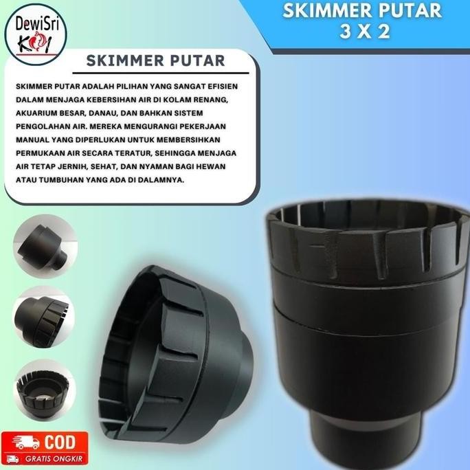 SKIMER PUTAR 3 x 2  / SKIMMER KOLAM KOI 3x2  / Skimmer putar kolam  ikan koi