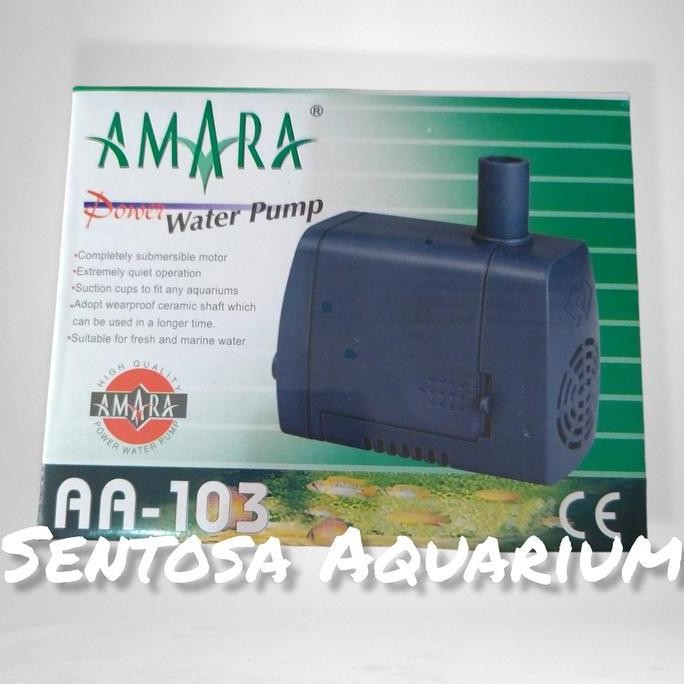 TERBARU - Pompa Celup Aquarium Kolam Amara 103 Mesin Air Kolam Hidroponik AA 103