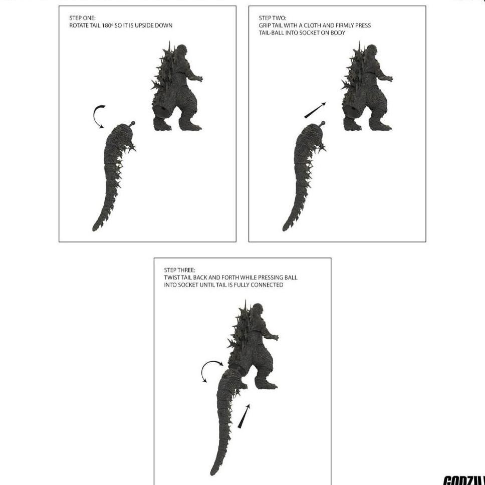 BestSeller SUPER7 ULTIMATES TOHO GODZILLA MINUS ONE (CHARGING) FIGURE - 20,3 CM TOHO GODZILLA
