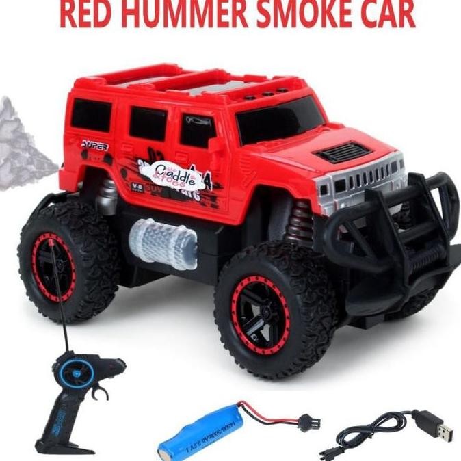 Mainan Anak Remote Control Car / Rc Mobil Off Road Bisa Keluar Uap