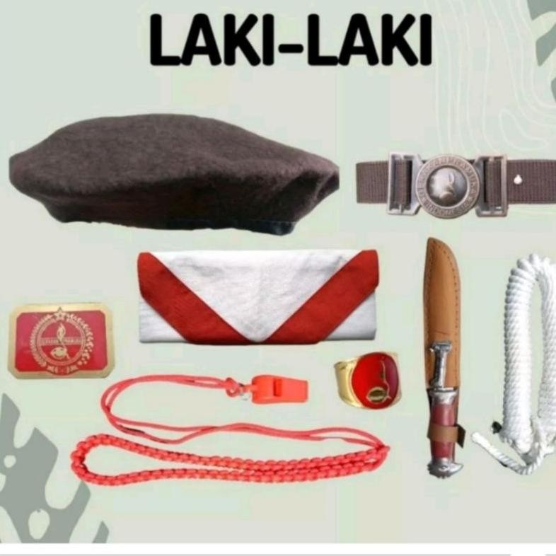 Cod Alat Set Pramuka Perlengkapan Pramuka Lengkap Sd Smp Sma Alat Alat Pramuka Seragam Pramuka Rwet-