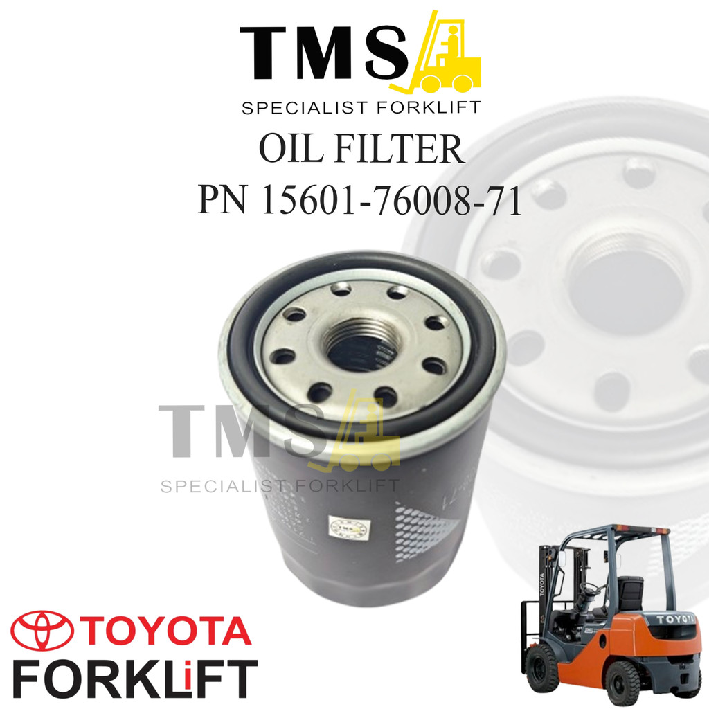Filter Oli Toyota 15601-76008-71 Forklift Toyota Oil Filter