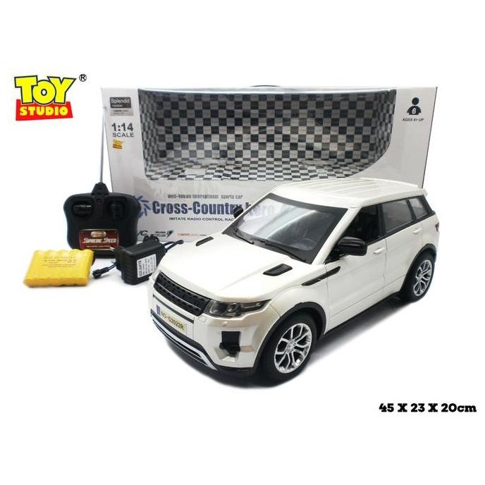 Mainan Toy Studio Mobil Remote Control Range Rover+charger Light