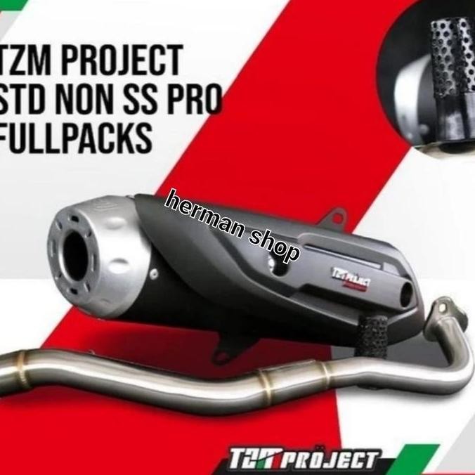 Knalpot Tzm Vario 125 New / Knalpot Racing Tzm Project Vario 125 New Baru