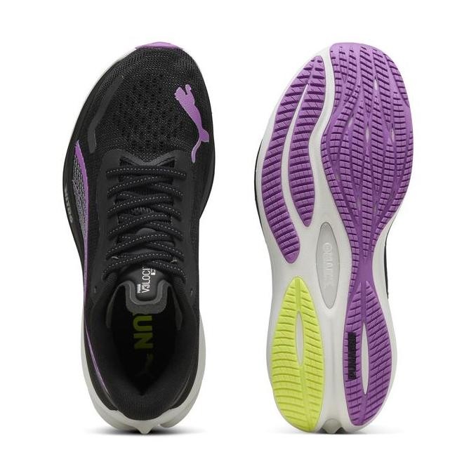 Puma Sepatu Lari Wanita Velocity Nitro 3 Black-Pure Magenta