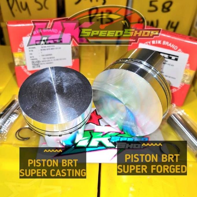 Piston Kit Brt Casting Forged Forging Piston Set Ring Piston 53 / 53.4 / 54.50 / 55 / 55.25 / 57 / 5