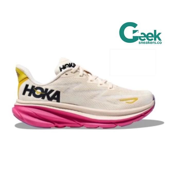 Hoka Clifton 9 White Pink